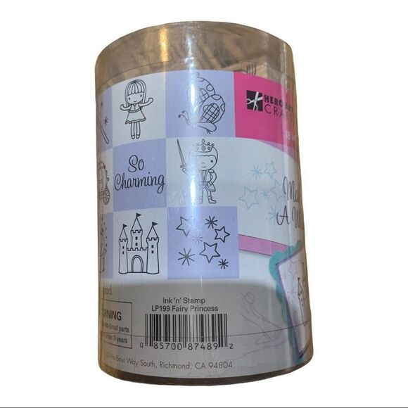 Hero Arts Crafts “Fairy Princess” 18 Wood block Stamps + Ink - Picture 4 of 8